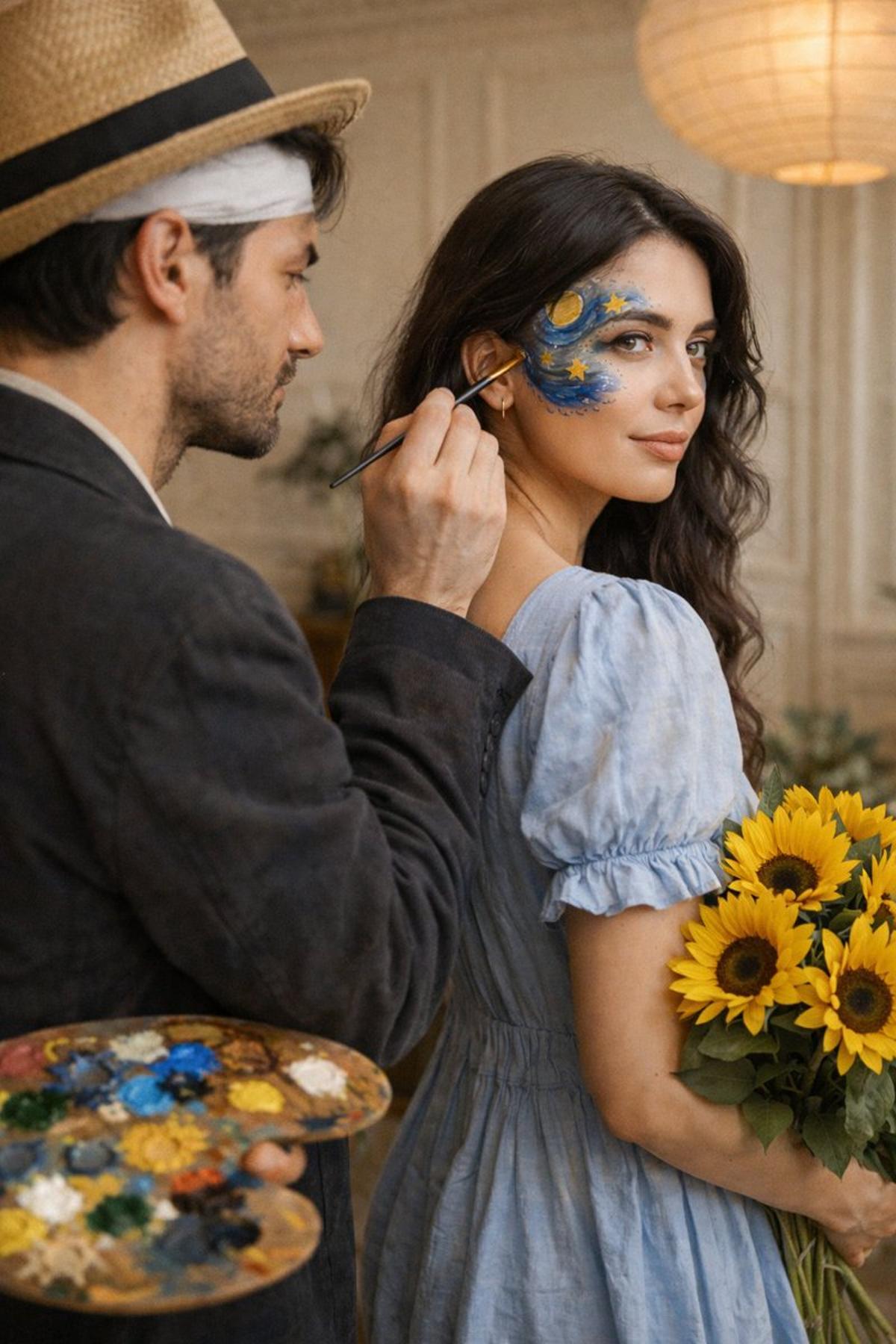 She trusted him with her face
Google Gemini Nano Banana pro