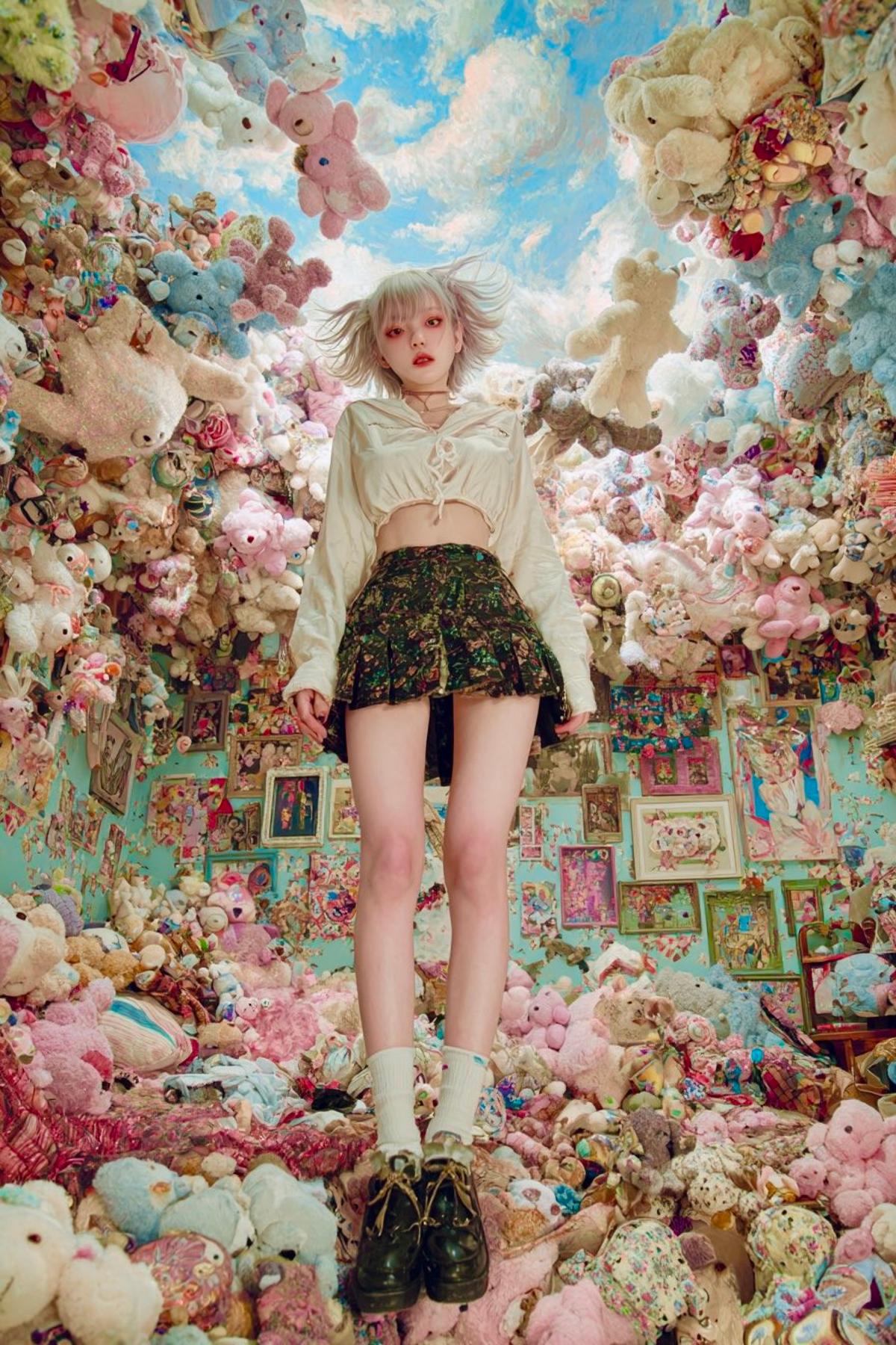 「私の部屋へようこそ」  🧸
Welcome to my room
#Midjourney https://t.co/