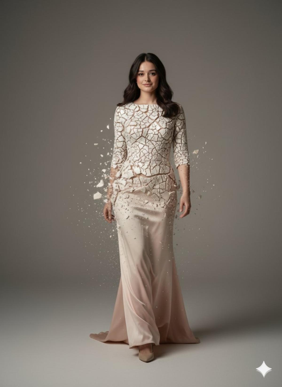 {
  "render_goal": "High-fashion transformation portrait",
 