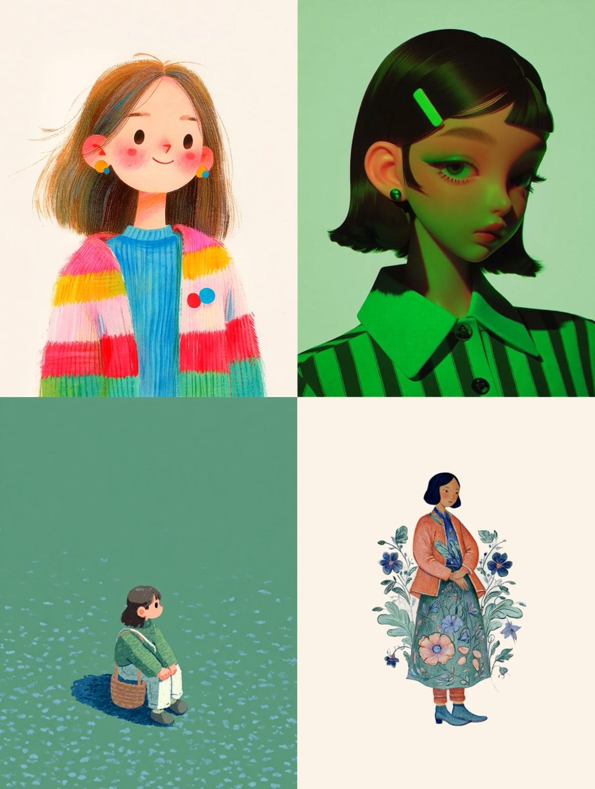 Midjourney has updated Niji 💫

Here are my top four --srefs
