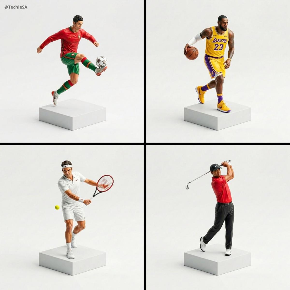 Make a miniature, full-body, isometric, realistic figurine o