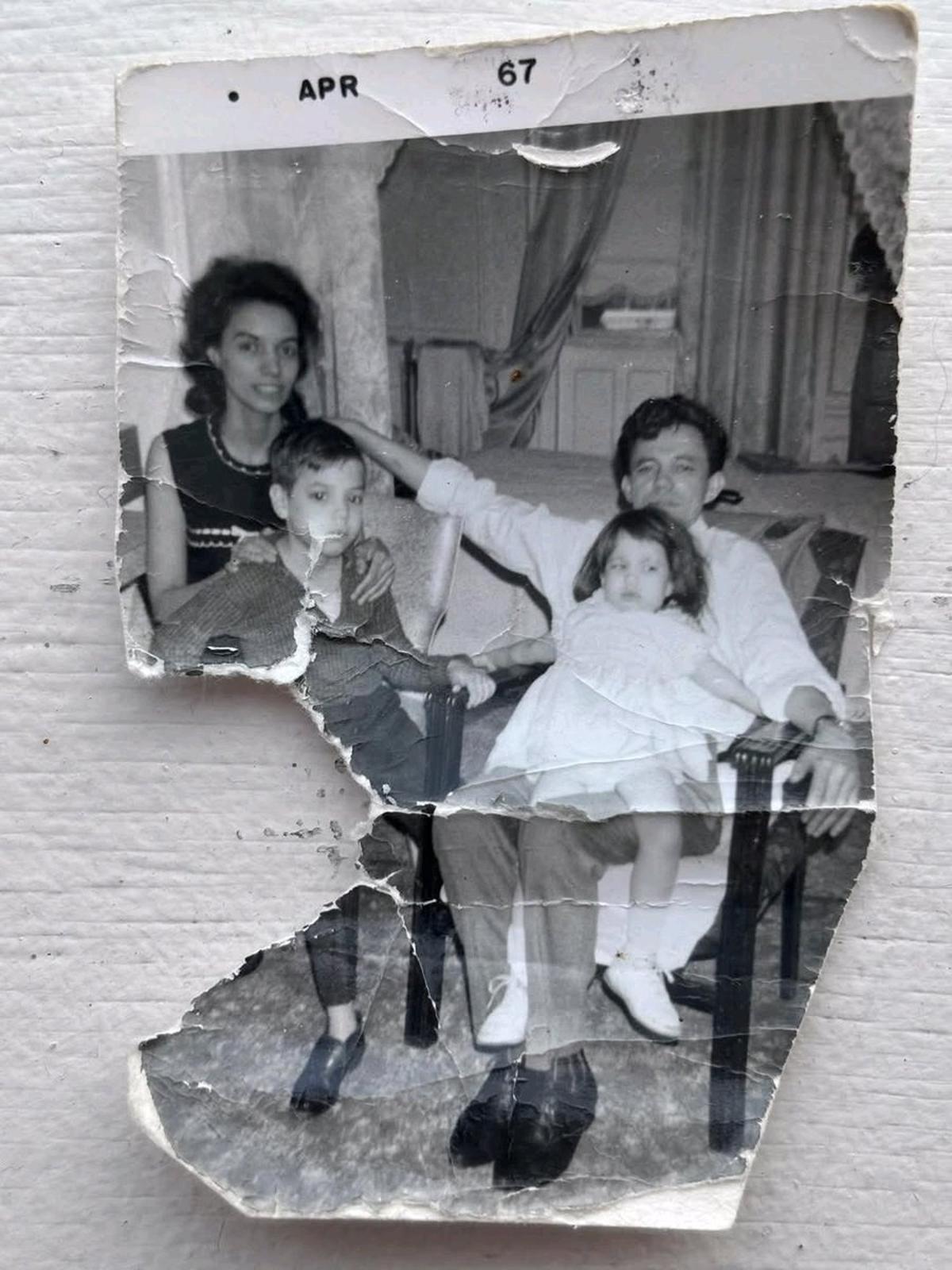 Cinematic portrait restoration. Strictly preserve original p