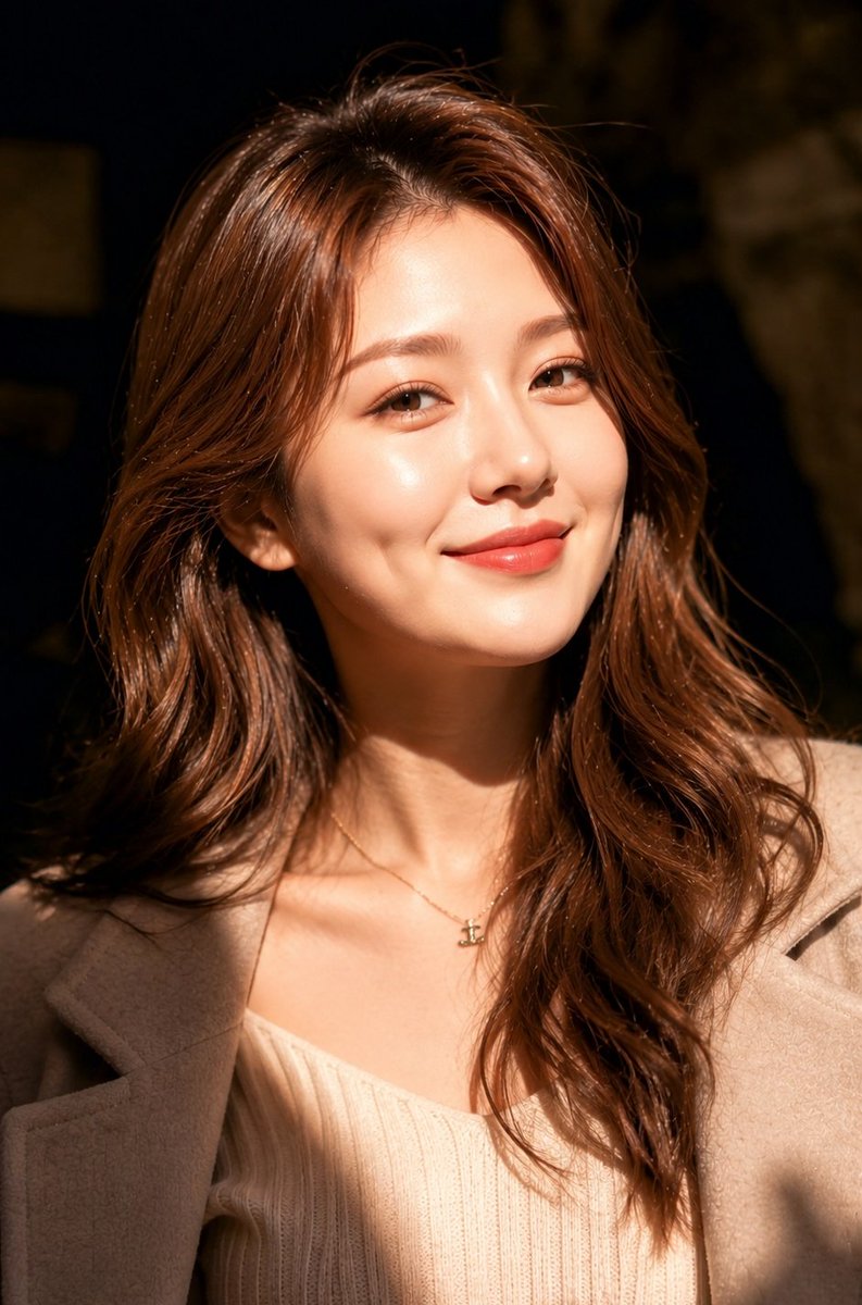 Ultra realistic close-up portrait of a beautiful young East 