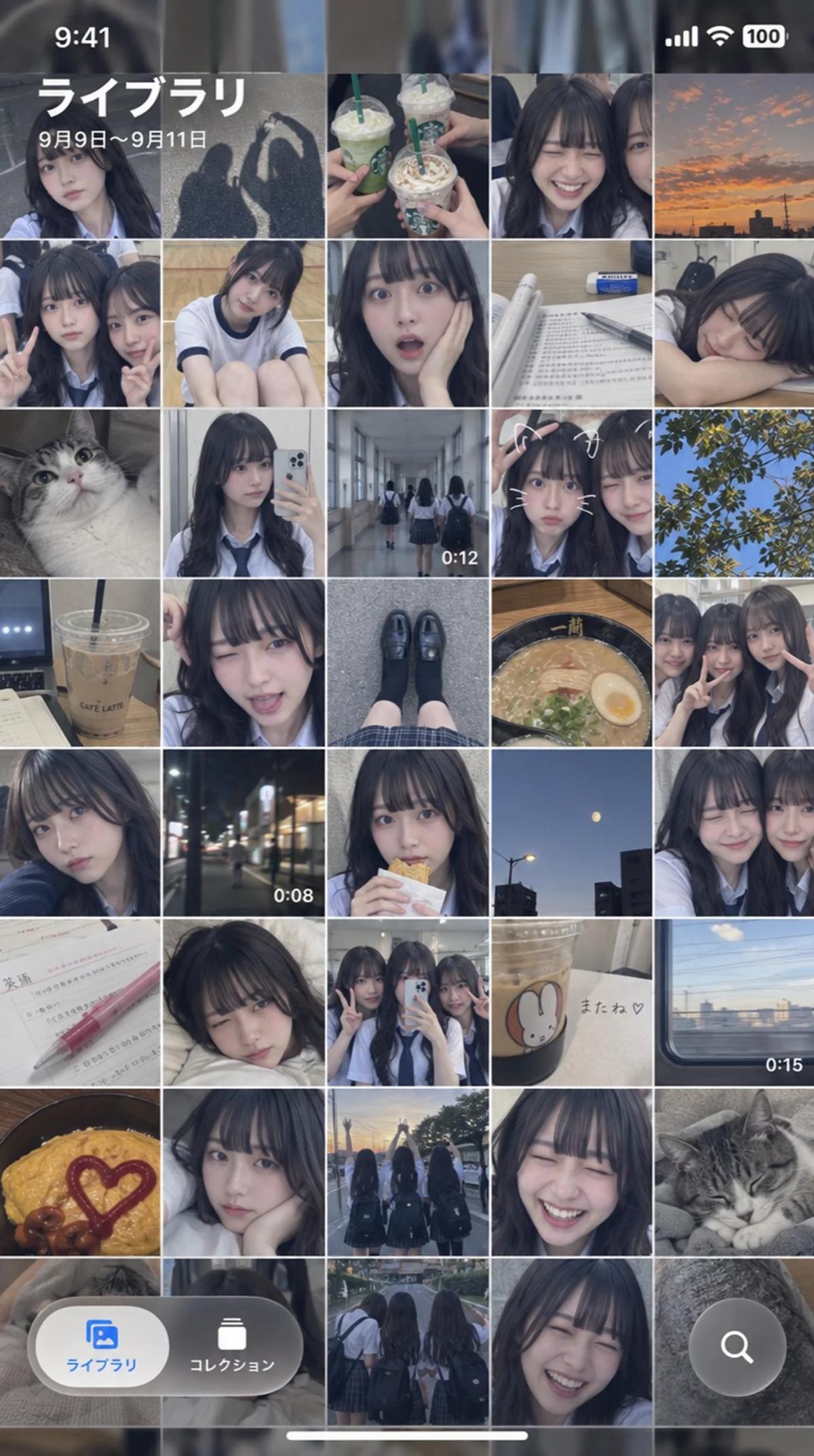 Three Days of High-School Life in an iPhone Photos Library