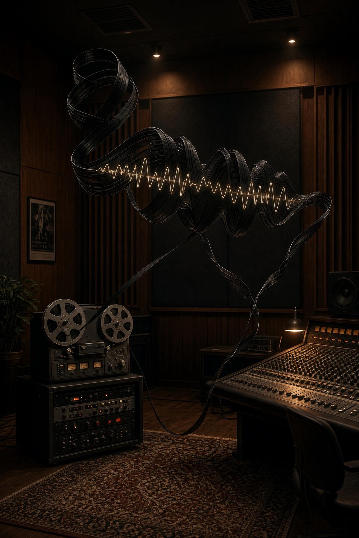 Unspooling Waveform Tape
