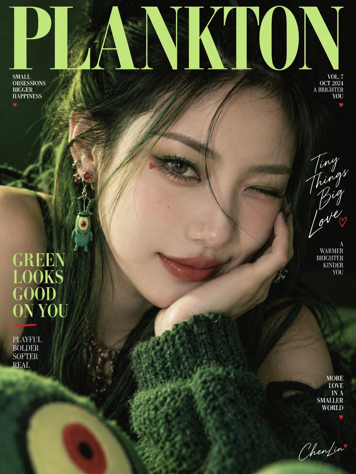 Plankton Palette Fashion Magazine Portraits