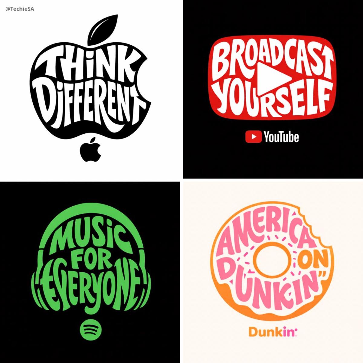 Create a typographic illustration shaped like a [OBJECT], wh