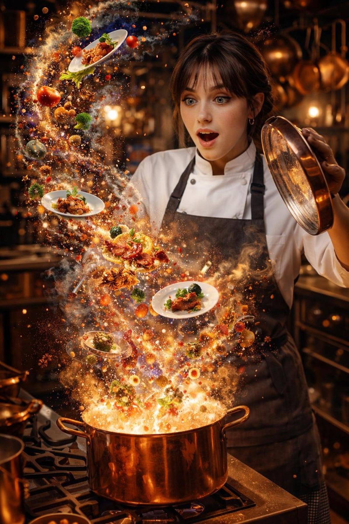A hyper-realistic, high-speed commercial photograph featurin