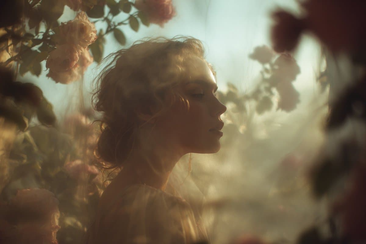 A soft-focus dream photograph of a [subject] in a [setting],