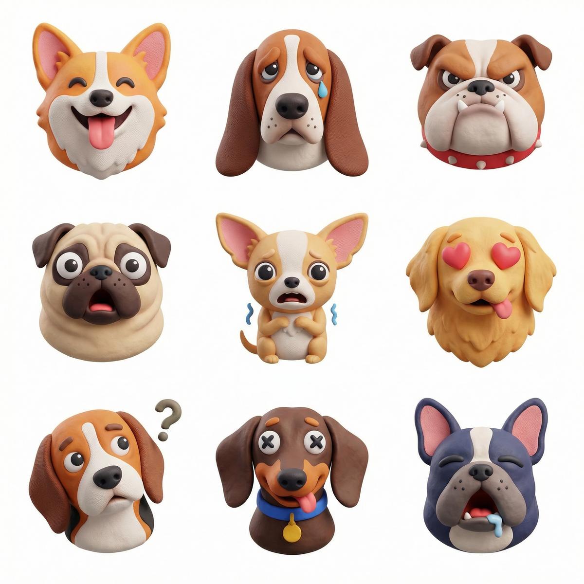 Create a collection of icons representing [a theme], they be