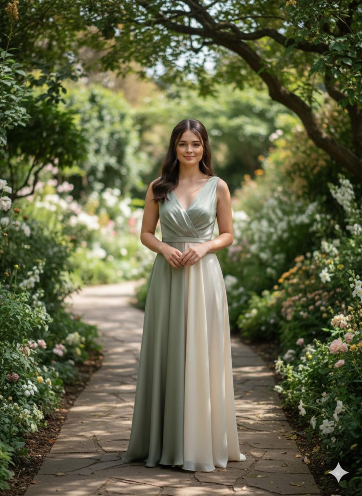 {
  "render_goal": "Natural cinematic garden portrait with t