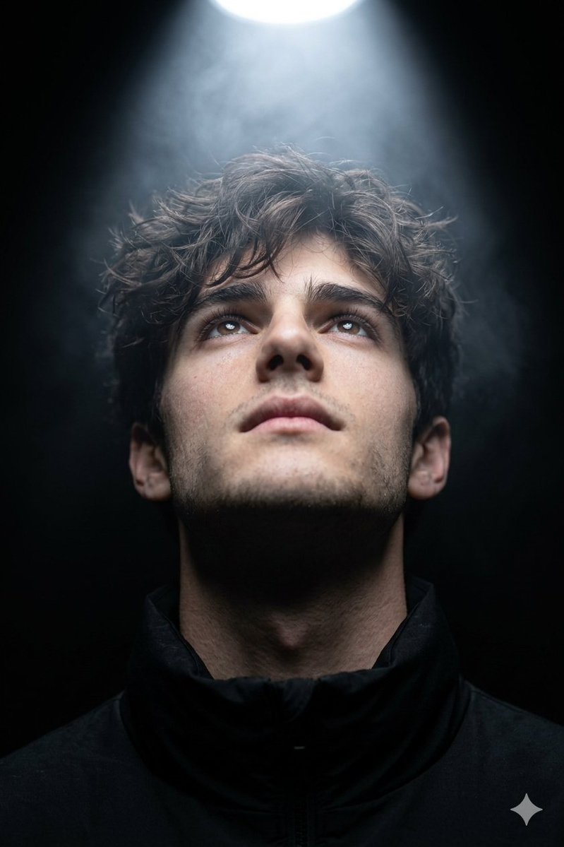 A hyper-realistic cinematic close-up portrait (use uploaded
