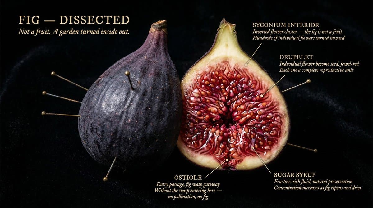 [NATURAL OBJECT] dissected as if by a master naturalist who 