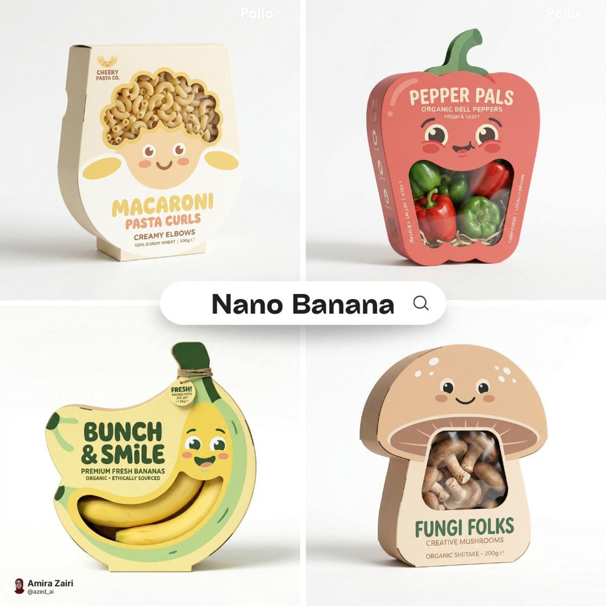 Playful designer packaging for [product name], creative box 