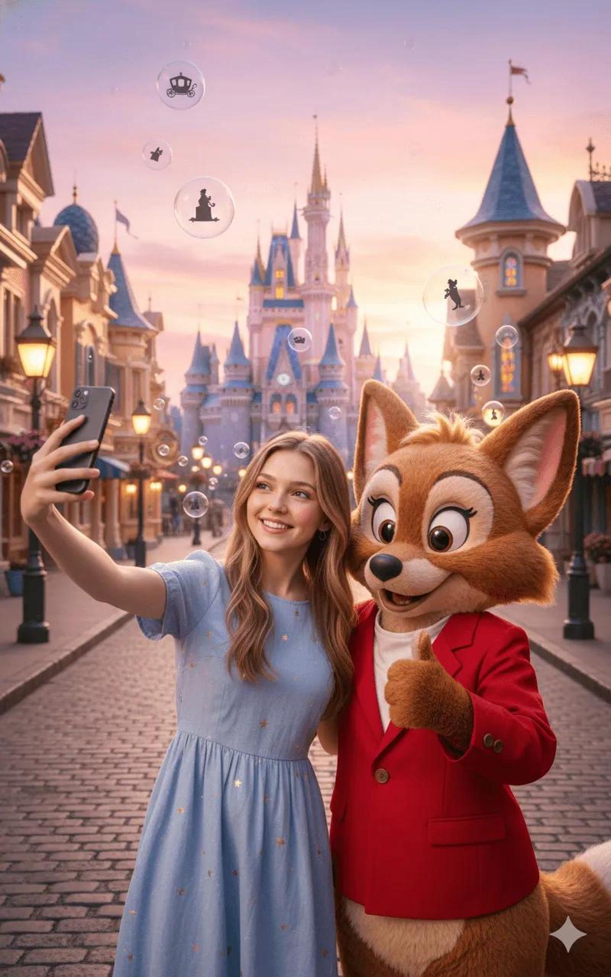 {
"Objective": "Create a joyful, cinematic fantasy photogr