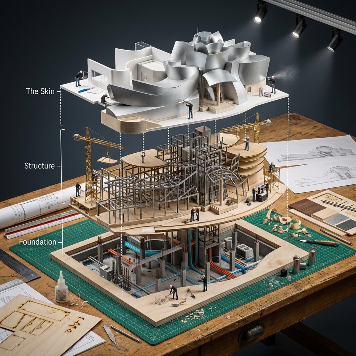 Input Variable: [Any Famous Building - Guggenheim, Burj Khal