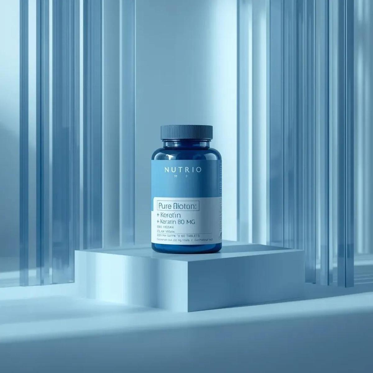 Ultra-realistic minimalist product photography featuring a c