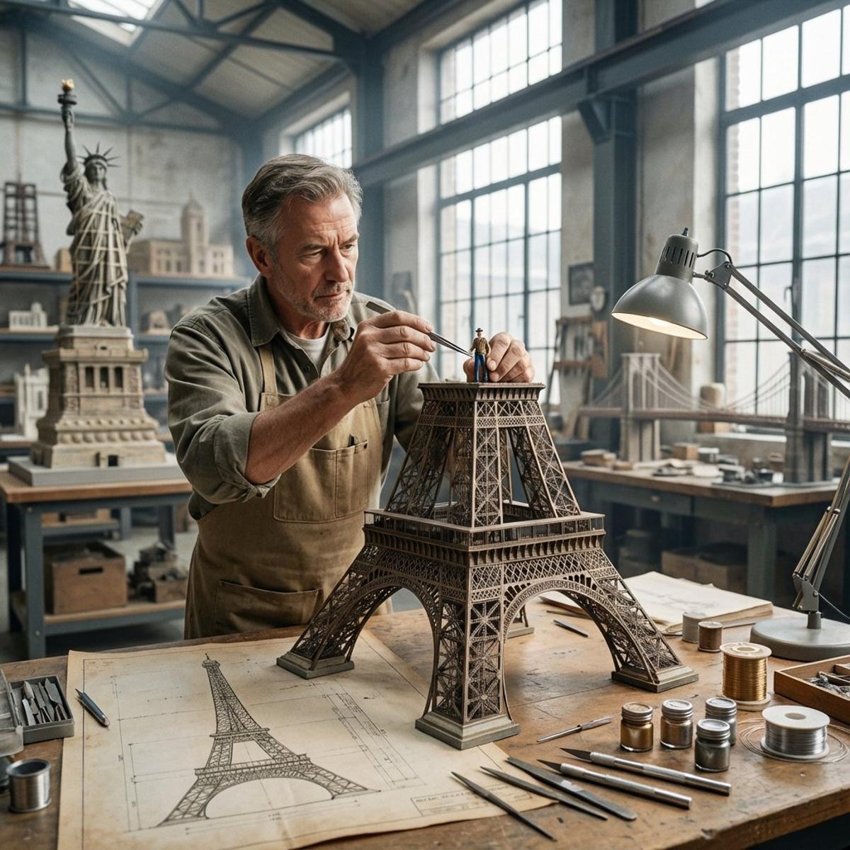Do this for Eiffel Tower:
Input Variable: [INSERT STRUCTUR